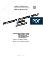PDF Practica 6 Funcionamiento de Un Reactor Tubular en Estado Estacionario GR DD