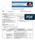 MATH 4 - (1st Quarter Learning Modules)