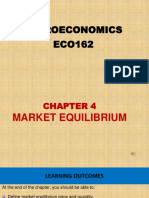 Chapter 4 Market Equilibrium (ECO162)