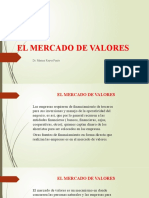 El Mercado de Valores - Semana 9