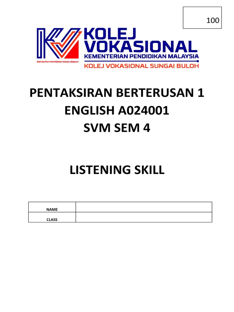 Cover Page English A024001 | PDF