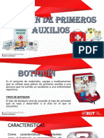 Botiquín primeros auxilios