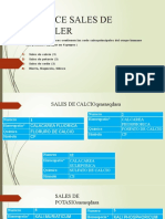 LAS DOCE SALES DE SCHüSSLER