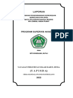 Laporan Supervisi PKB Bahasa Inggris Kelas 8 MTS DH Sem 1