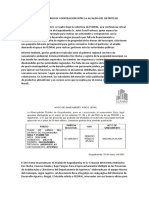 Aportes para Un Acuerdo de Cooperacion Entre La Alcaldia Del Distrito de Kaquiabamba y Fediral.