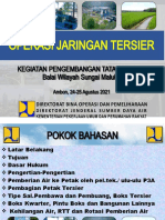 Tata Cara OPERASI JARINGAN TERSIER