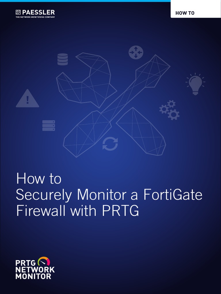 HowTo Monitor FortiGate With PRTG PDF Transport Layer Security