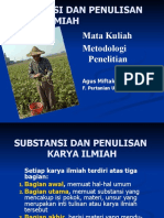 01 Substansi Dan Penulisan