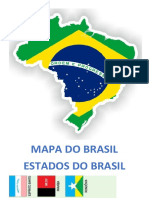 Mapa dos Estados Brasileiros