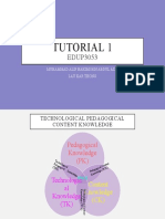 TPACK framework tutorial on technological, pedagogical and content knowledge