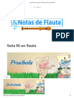 ▷ Nota Mi en Flauta Dulce【FLAUTA FACIL】CANCIONES