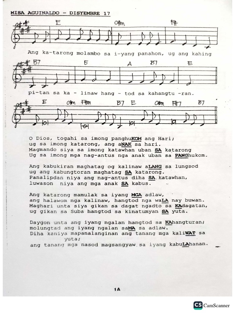 Salmo Misa De Gallo Pdf