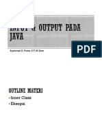 9 Input Output Java