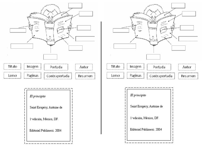 Partes de Un Libro PDF