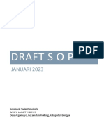 DRAFT RANCANGAN SOP Estetis