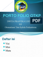 PORTO FOLIO OTKP Milik Dwita