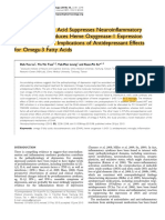 134 - Docosahexaenoic Acid Suppresses Neuroinflammatory Responses and Induces Heme Oxygenase-1 Expression in BV-2 Microglia: Implications of Antidepressant Effects For Omega-3 Fatty Acids