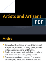 Artists and Artisans