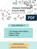 PERKEMBANGAN INTELEKTUAL