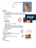 Neuropati Jeratan (Carpal Tunnel Syndrome) Syy