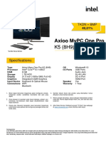 Axioo Mypc One Pro K5 (8H9)