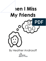 When I Miss My Friends: by Heather Androsoff