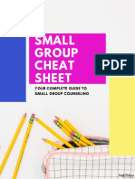 Small Group Cheat Sheet 2