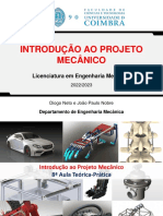 Introdução Ao Projeto Mecânico: Licenciatura em Engenharia Mecânica