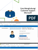 Cara Menghubungi Customer Support Microsoft PDF