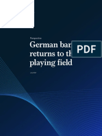 German Banking Returns To The Playing Field