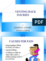 Back Injuries Safety