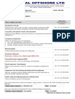 H&S Induction Record