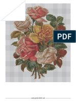 Floral Design Cross Stitch