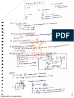 Geomagnetism Handwritten Notes