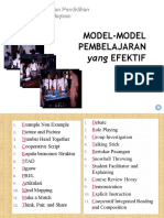 MODEL PEMBELAJARAN EFEKTIF