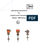 Level Transducer Operation Manual MM