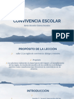 Reglas de convivencia: diálogo y resolución de conflictos