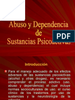 Abuso y Dependencia de Spa