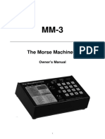 AEA MM-3 Instruction Manual