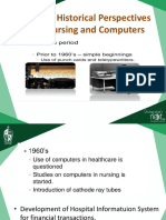 4 - Historical Perspective in Nursing and Computer