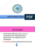 Instrumen Dan Pengumpulan Data