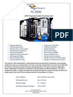 FS 2000 Flushing Skid Data Sheet