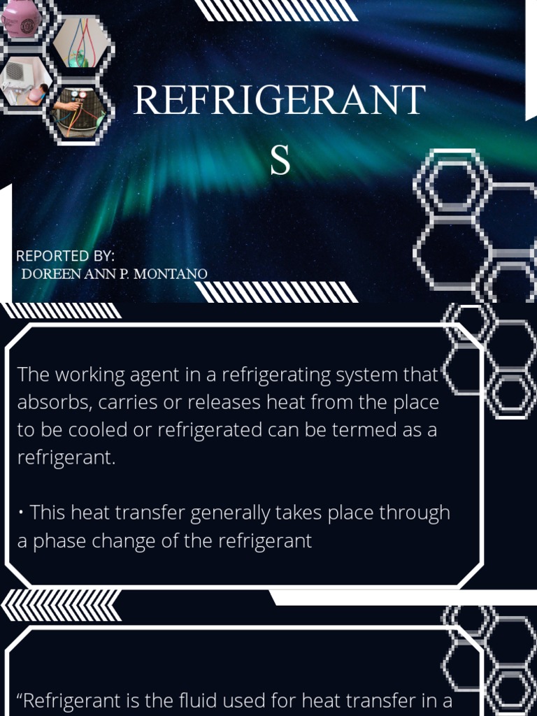 Refrigerants PDF Heat Transfer Chlorofluorocarbon