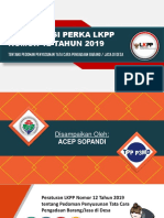 Sosialisasi Perka LKPP 12 Tahun 2019