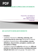 Unit 4 Qualitative Research