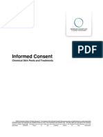 Informed Consent - Chemical Skin Peels and Treatments 2016