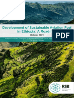Development of Sustainable Aviation Fuel in Ethiopia A Roadmap 2021