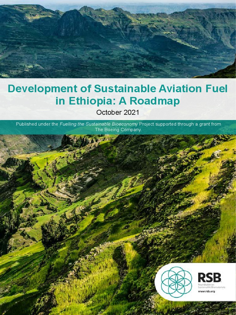 Development of Sustainable Aviation Fuel in Ethiopia A Roadmap 2021