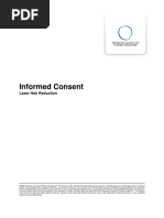 Informed Consent - Laser Hair Removal