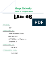 M Furqan (3623) DSP Lab 08